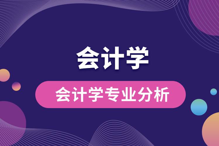 会计学专业分析
