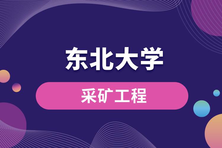 东北大学采矿工程怎么样？