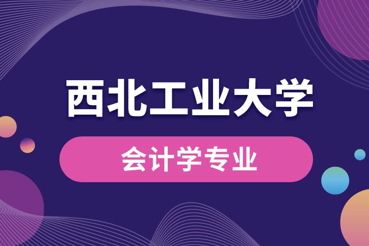 西北工业大学会计学专业